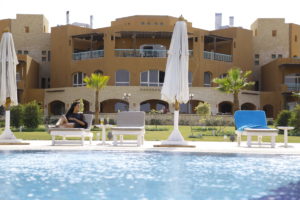 Swimming Pool At Byoum Lakeside Hotel In Al Fayoum